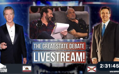 DeSantis Vs. Newsom | The Great State Debate LIVESTREAM 